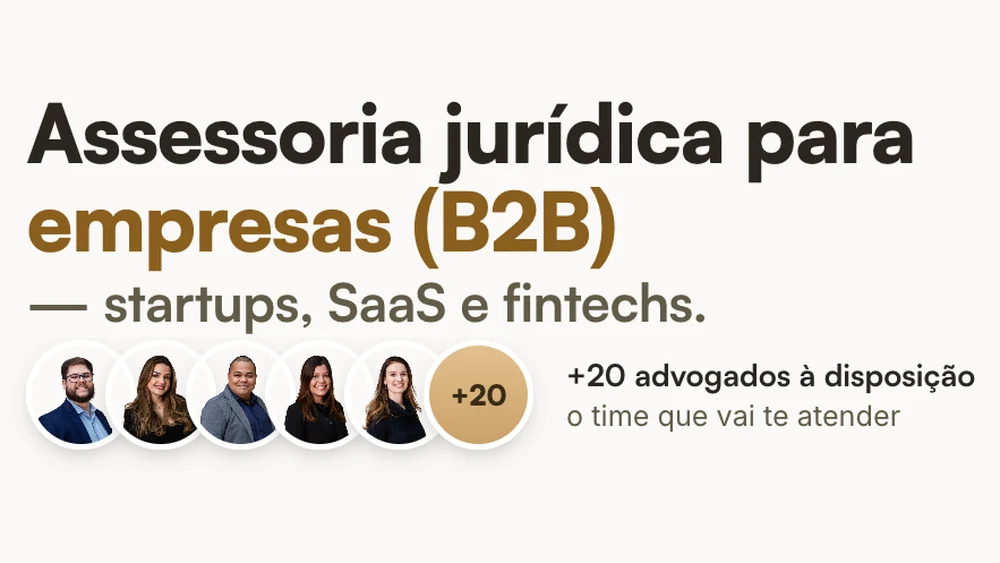 Time de advogados da NDM: assessoria jurídica para startups, SaaS e fintechs